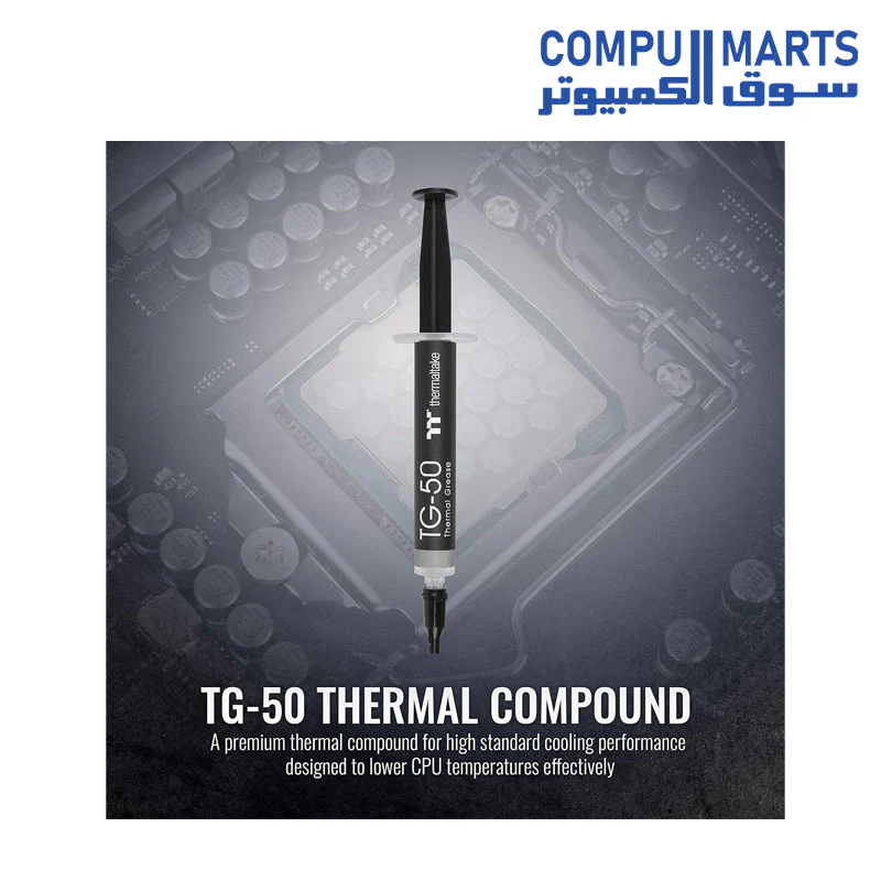 Thermaltake TG-50 High Performance CPU/GPU Heatsink Thermal Compound - Image 2