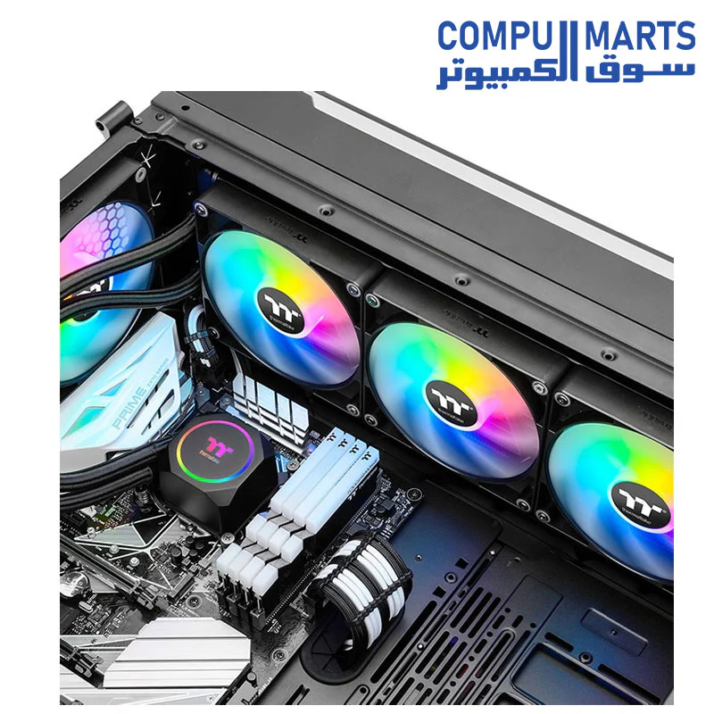 Thermaltake TH420 ARGB Sync All-In-One Liquid Cooler - Image 4