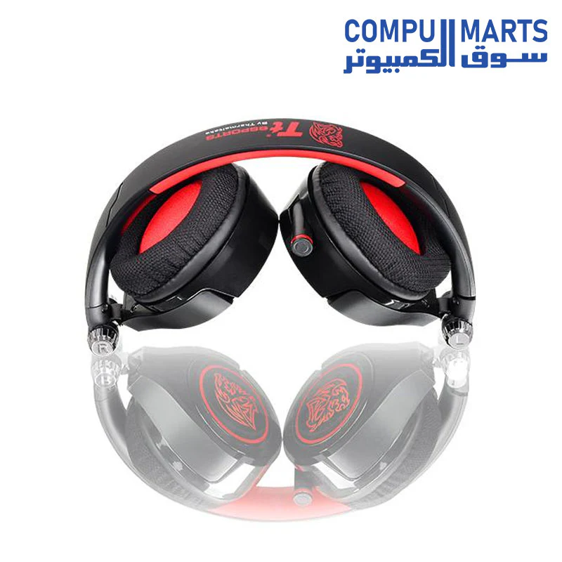 THERMALTAKE Tt eSPORTS CRONOS GO Retractable Microphone Ultimate Lightweight LED Gaming Headset - Image 3
