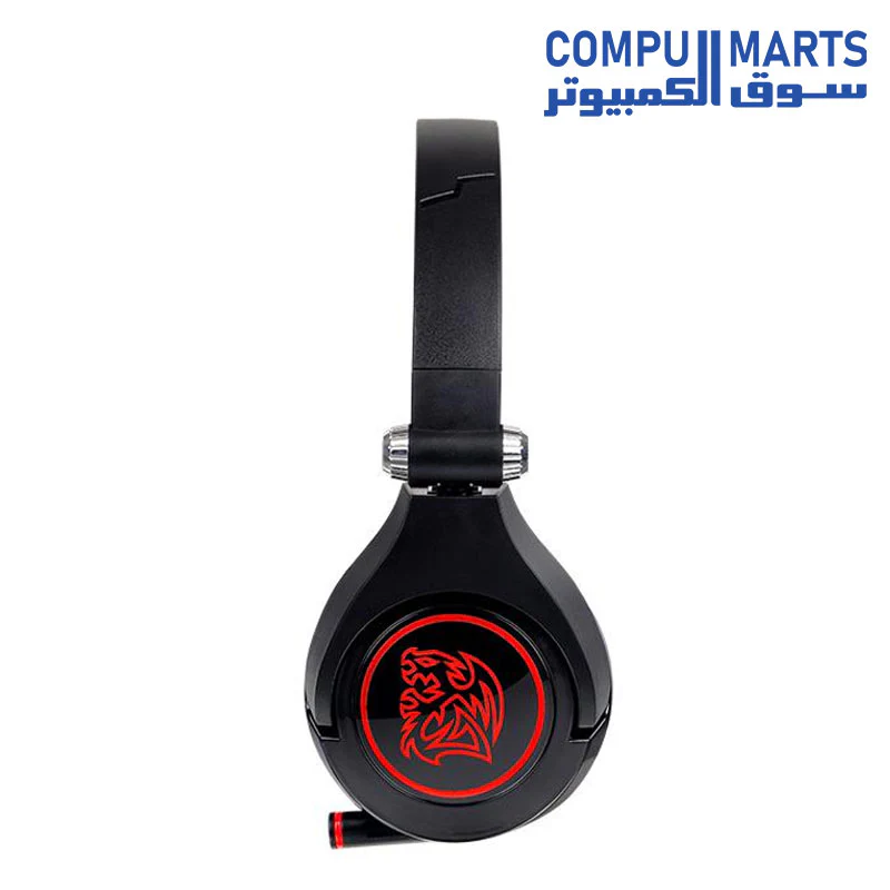 THERMALTAKE Tt eSPORTS CRONOS GO Retractable Microphone Ultimate Lightweight LED Gaming Headset - Image 4