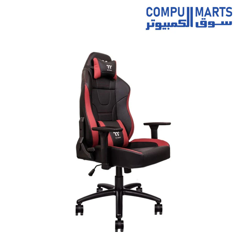 THERMALTAKE U Comfort Black-Red Gaming Chair - Image 3