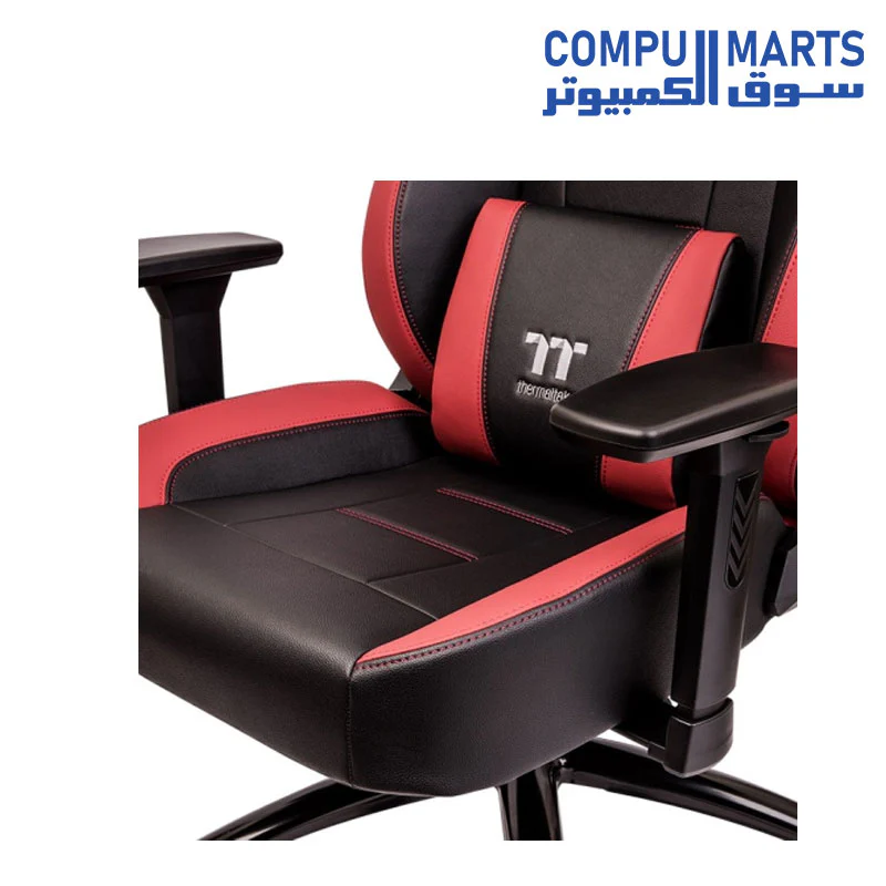 THERMALTAKE U Comfort Black-Red Gaming Chair - Image 5