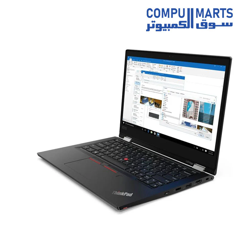 ThinkPad L13 Yoga Gen 2 2n1 convertible - i5-1135G7, 16GB RAM, 512GB SSD, Intel Iris Xe Graphics, 13.3" FHD (1920x1080) IPS 300nits Multi-touch, FingerPrint, Windows 10 Pro + ThinkPad Pen Pro - Image 6