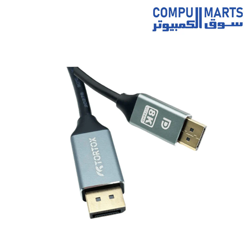 TORTOX 8K  144HZ DP TO DP Cable-HDMI Adapter - Image 3