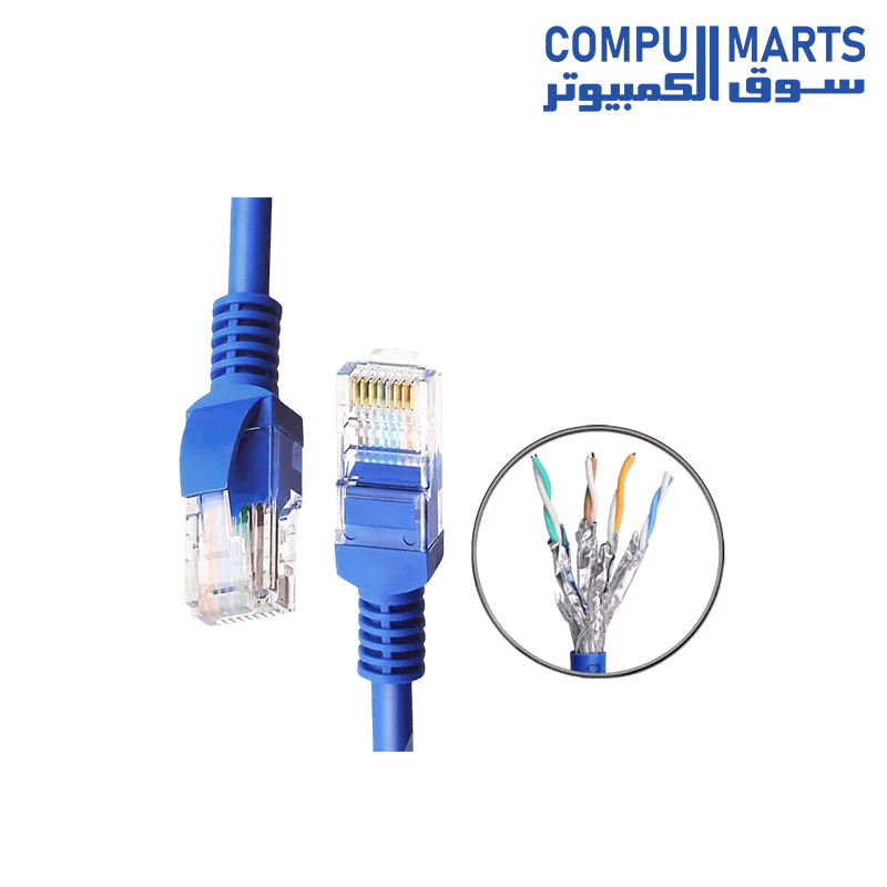 TORTOX CAT 6E Ethernet Cable BLEU - Image 3