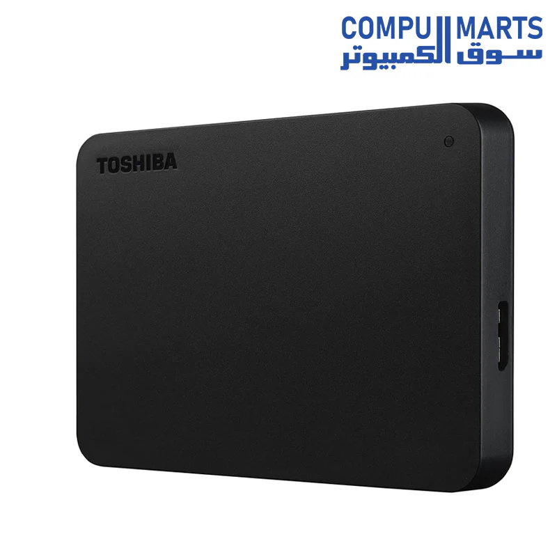 Toshiba Canvio Basics 2TB Portable External Hard Drive USB 3.0, Black - Image 4