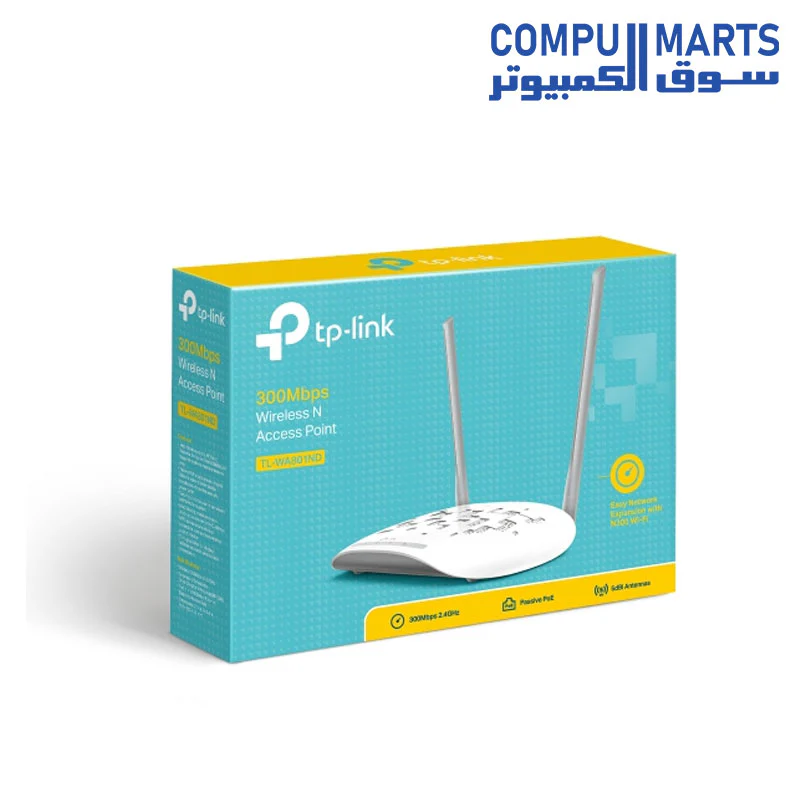 TP-LINK - 300Mbps Wireless N Access Point - TL-WA801ND - Image 4