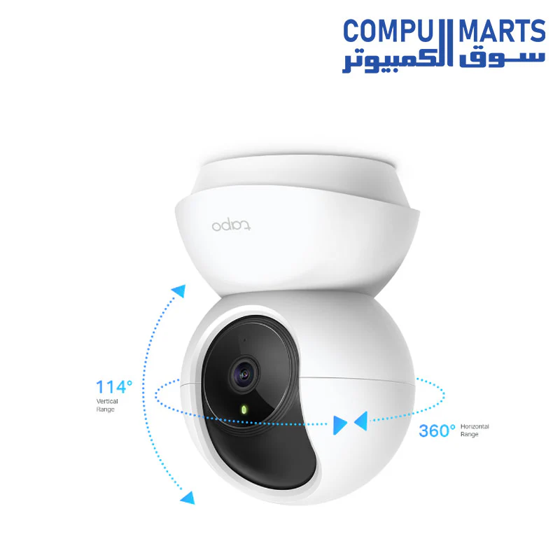 TP-LINK TC70 caméra de sécurité Caméra de sécurité IP Intérieure Sphérique Plafond/Mur - Image 2