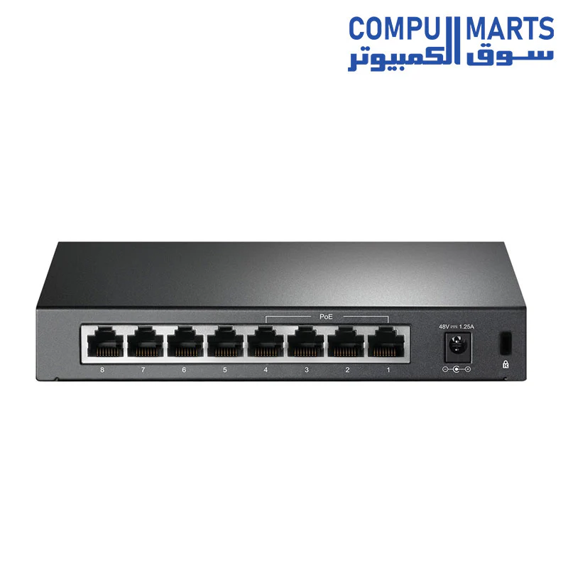 TP-Link TL-SF1008P 8-Port 10/100Mbps Desktop Switch with 4-Port PoE - TL-SF1008P - Image 4
