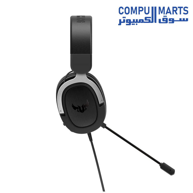 TUF Gaming H3 gaming headset for PC, PS5, Xbox One and Nintendo Switch, featuring 7.1 surround sound, deep bass, lightweight design, fast-cooling ear cushions - Image 3