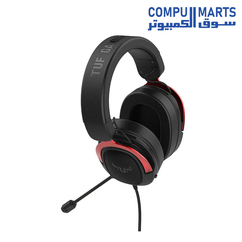 TUF Gaming H3 gaming headset for PC, PS5, Xbox One and Nintendo Switch, featuring 7.1 surround sound, deep bass, lightweight design, fast-cooling ear cushions - Image 4