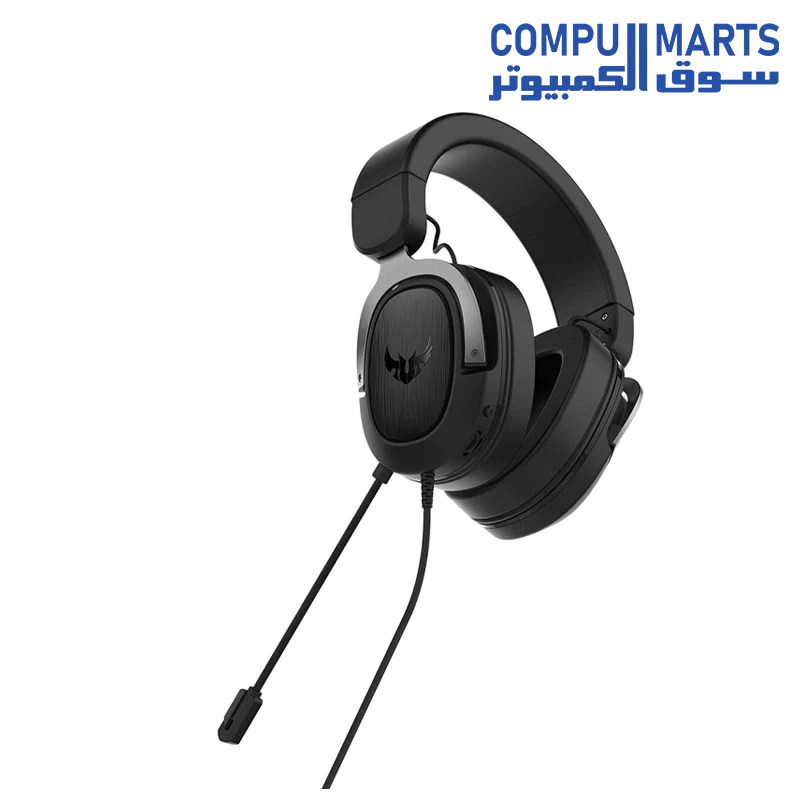 TUF Gaming H3 gaming headset for PC, PS5, Xbox One and Nintendo Switch, featuring 7.1 surround sound, deep bass, lightweight design, fast-cooling ear cushions - Image 5