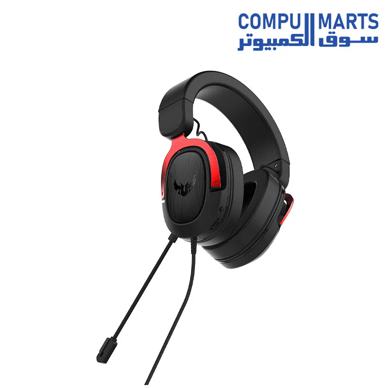 TUF Gaming H3 gaming headset for PC, PS5, Xbox One and Nintendo Switch, featuring 7.1 surround sound, deep bass, lightweight design, fast-cooling ear cushions - Image 6