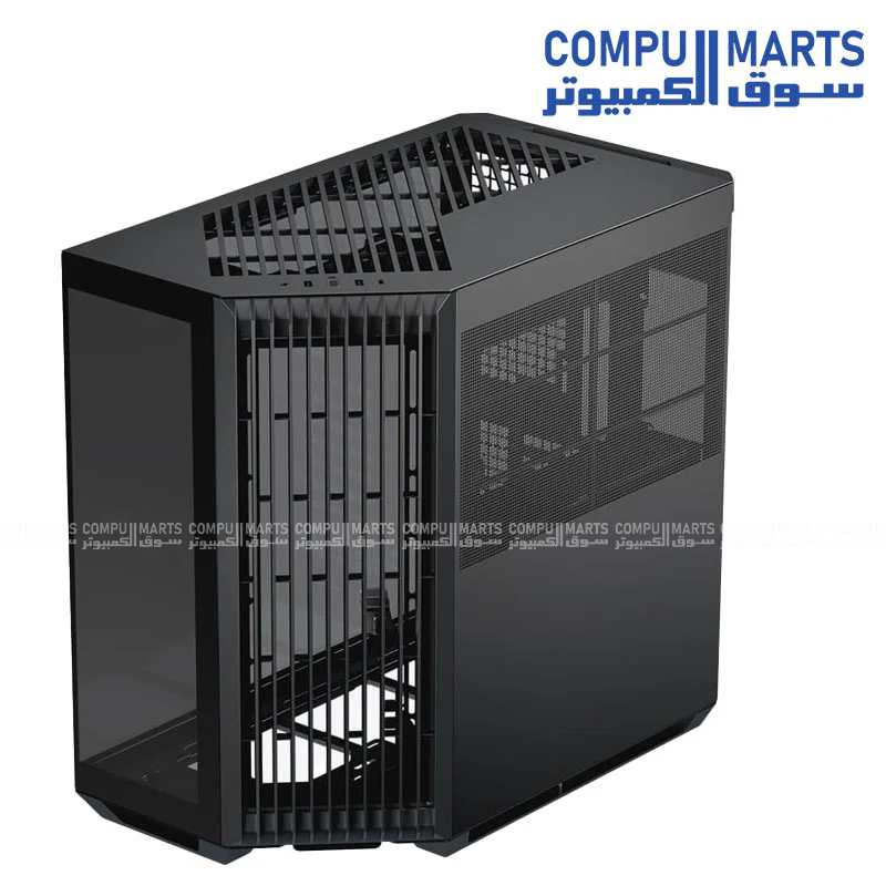 APNX V1 Mid-Tower Case – ATX/Micro-ATX/Mini-ITX – Black / White - Image 2