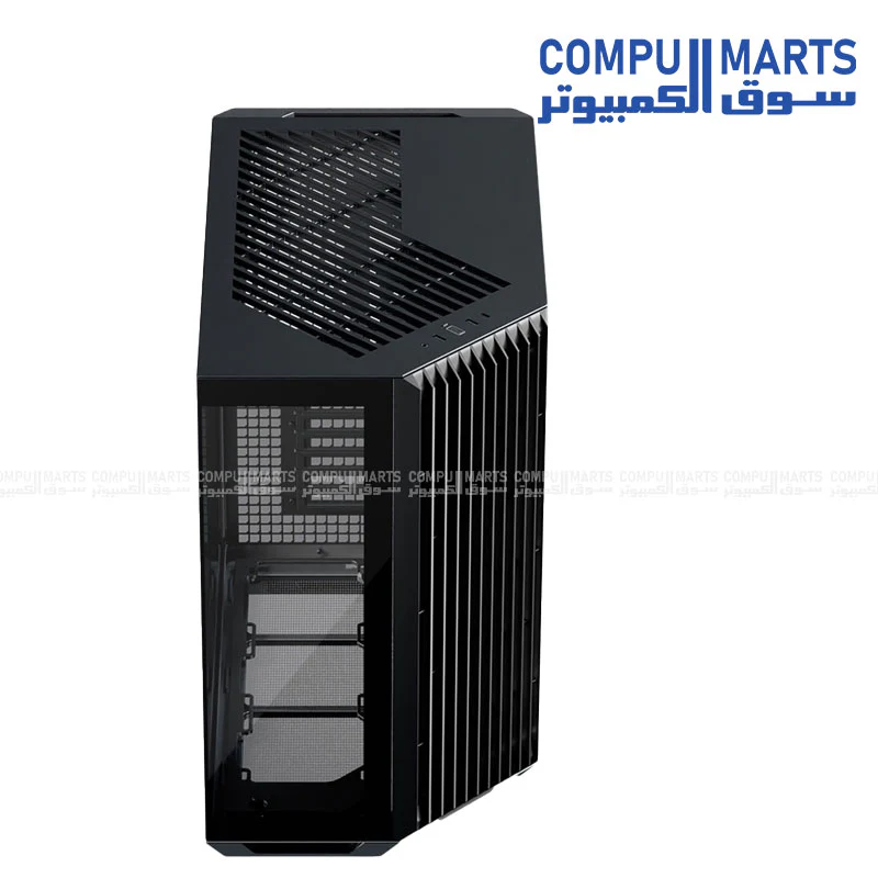 APNX V1 Mid-Tower Case – ATX/Micro-ATX/Mini-ITX – Black / White - Image 4
