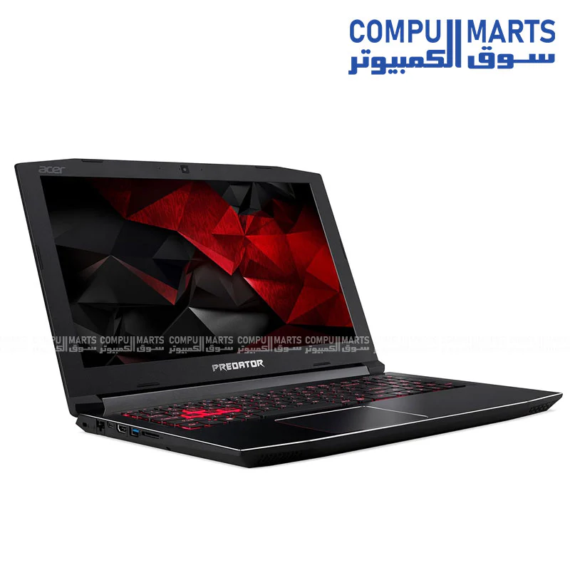 USED Acer Predator Helios 300  Laptop – i7-7700HQ – 16GB RAM – 256GB SSD + 500GB HDD – GTX 1060 6GB – 15.6" FHD – Win10 Pro – 3 Months Warranty - Image 2