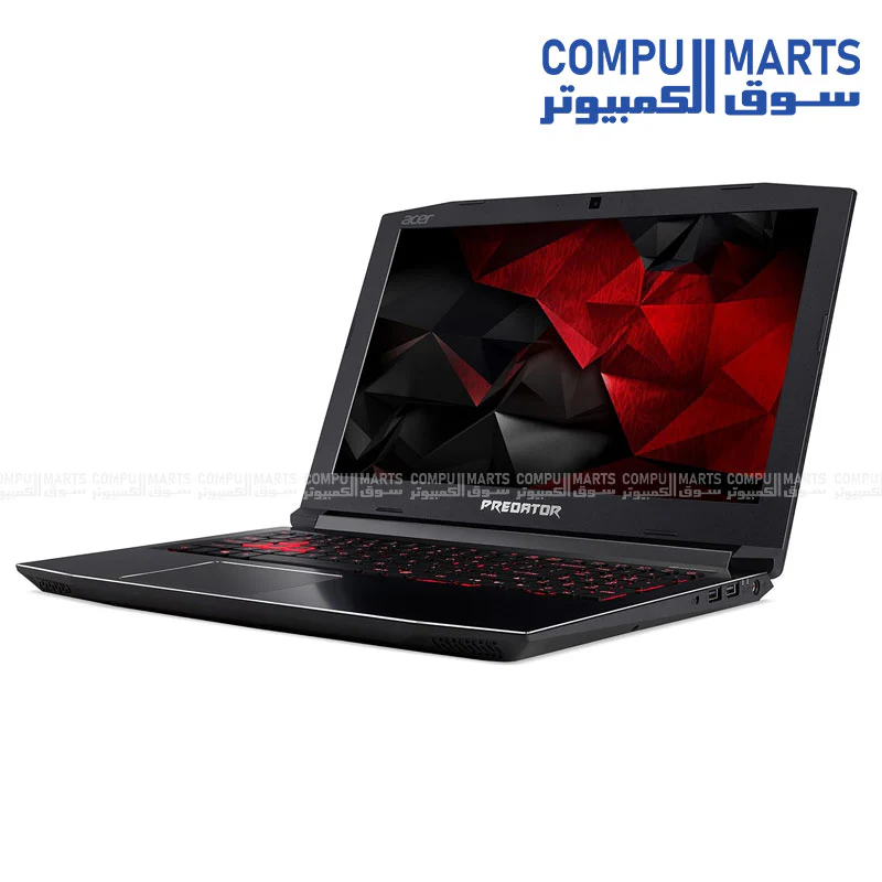 USED Acer Predator Helios 300  Laptop – i7-7700HQ – 16GB RAM – 256GB SSD + 500GB HDD – GTX 1060 6GB – 15.6" FHD – Win10 Pro – 3 Months Warranty - Image 3