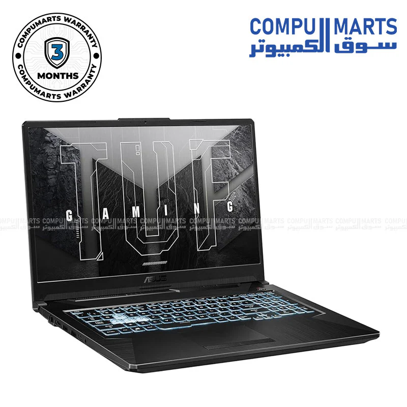 USED ASUS TUF Gaming F17 FX706HCB — Intel i5-11400H, RTX 3050 4G, 16GB DDR4, 512GB SSD, 17.3" 144Hz, Windows 11 Pro - Image 3