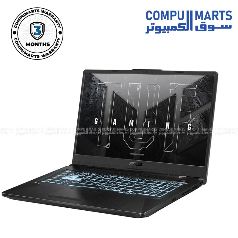 USED ASUS TUF Gaming F17 FX706HCB — Intel i5-11400H, RTX 3050 4G, 16GB DDR4, 512GB SSD, 17.3" 144Hz, Windows 11 Pro - Image 4