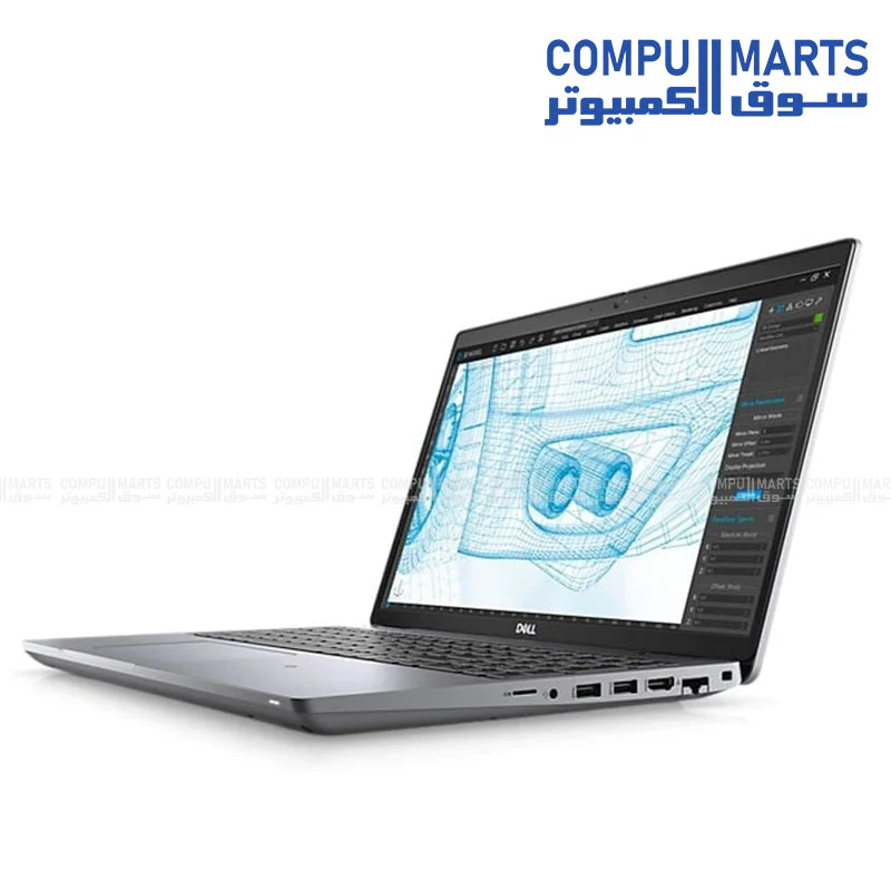 Used Dell Precision 3561 Laptop | i7-11800H | 16GB RAM | 512GB SSD | NVIDIA T1200 4GB | 15.6" FHD | Win11 - Image 4
