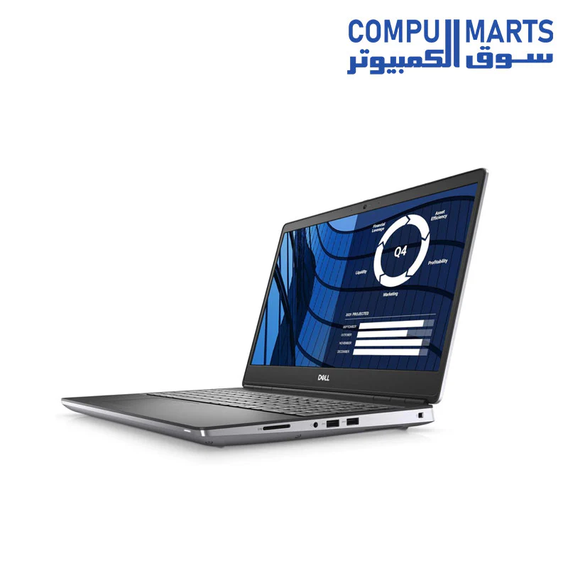 USED Dell Precision 7550 Intel Core i5-10400H -16GB Ram -15.6 Inch FHD-512 GB SSD-Intel UHD Graphics + NVIDIA Quadro T1000 4GB - Image 2