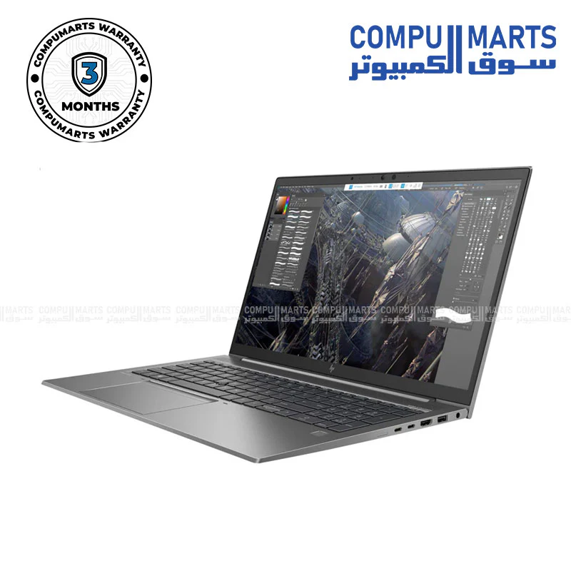 USED HP ZBook Firefly 15 G7 – intel core i7-10510U – 16GB – 512GB SSD – Quadro P520 4GB – 15.6" FHD IPS – Win11 Pro - Image 3