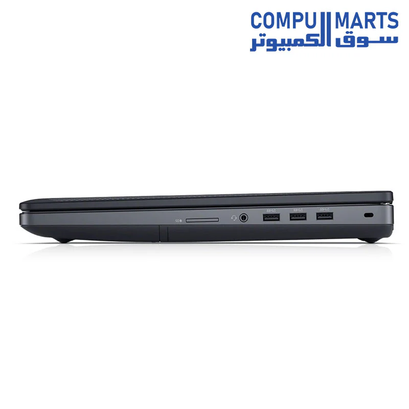 USED LAPTOP Dell Precision 7510 Intel Core I5-6300HQ - RAM 16GB DDR4- SSD 256GB - INTEL HD Graphics 630 128 MB - AMD FirePro W5170M 2GB DDR5  FHD 15.6 WIN11 3 months warranty - Image 3