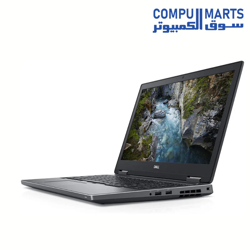 USED LAPTOP Dell Precision 7530-Core I7-8750H- 16G Ram- 512G SSD- Intel UHD Graphics 630 128MB NVIDIA QUADRO P1000 4G DDR5 15.6″ Inch FHD TOUCH SCREEN - Image 3