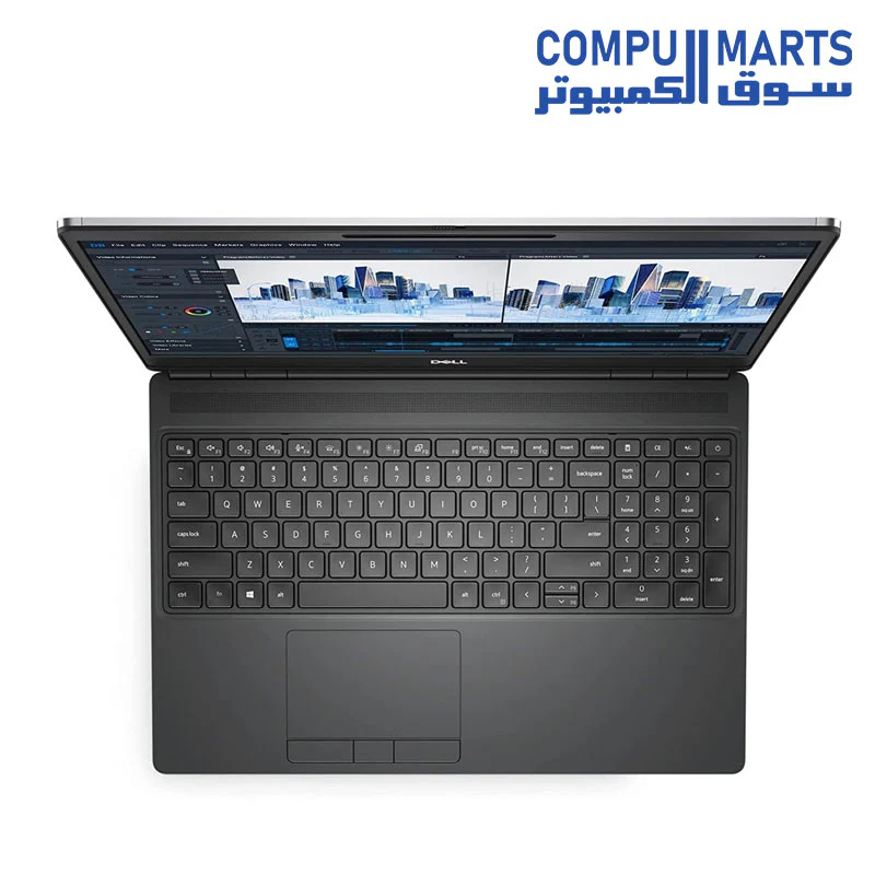 USED LAPTOP DELL PRECISION 7560 I7-11850H RAM 64G SSD 512 GPU NVIDIA T1200 4G DDR6 15.6 FHD IPS WIN 11 - Image 2