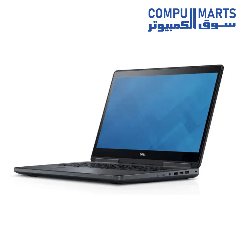 USED LAPTOP Dell Precision 7720 Workstation 17.3″ FHD (1920×1080), Intel Core i7-6820HQ, Nvidia Quadro P3000 6GB, 16GB RAM, 512GB SSD, English Keyboard - Image 3