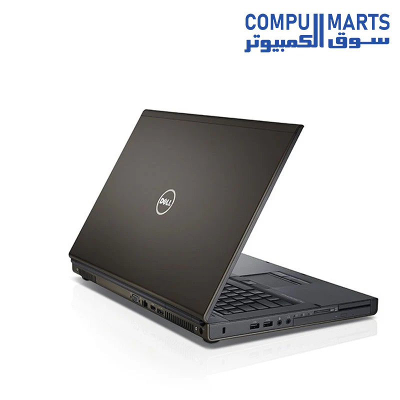 USED LAPTOP Dell Precision M6800 Intel Core i5-4200M 2.50GHz / 8GB RAM DDR3 / SSD 256GB / 17.3" Full HD / AMD Radeon HD 8950 / Webcam / WiFi / Windows 10 - Image 2