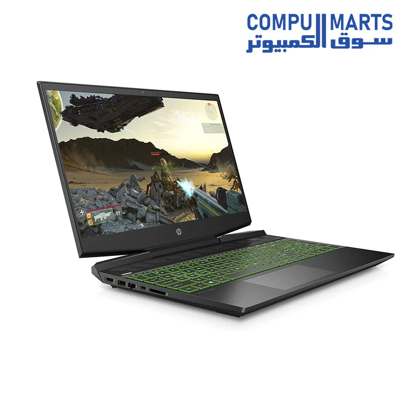 USED LAPTOP HP Pavilion Gaming 15.6-Inch Intel Core i5-9300H Processor, NVIDIA GeForce GTX 1050 (3 GB), 16GB RAM – 512GB SSD – backlit keyboard - Image 2