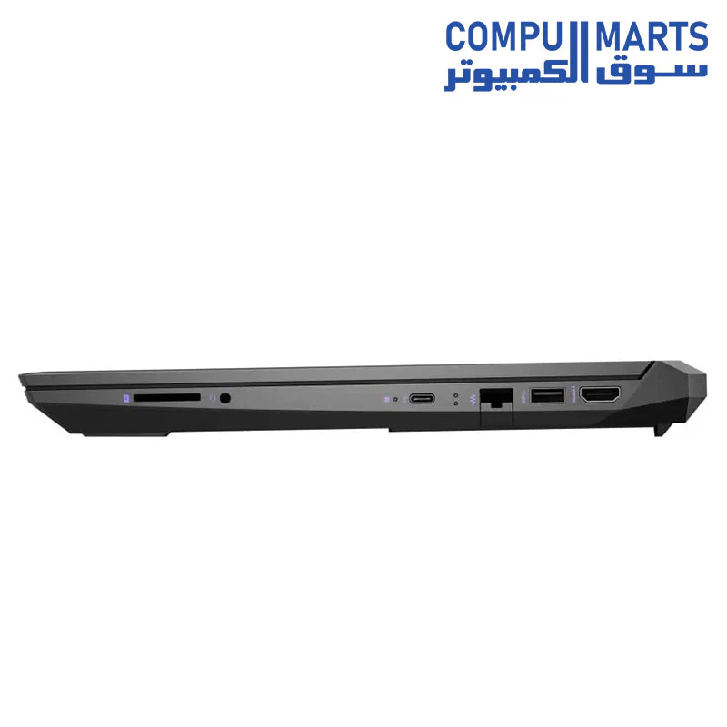 USED LAPTOP HP Pavilion Gaming Laptop AMD Ryzen 5 5600H Processor 15.6 inch(39.6cm) FHD Gaming Laptop (8GB RAM/512GB SSD/144 Hz/Windows 10 Home/NVIDIA GTX 1650 4GB/Shadow Black/1.98 kg) - Image 5