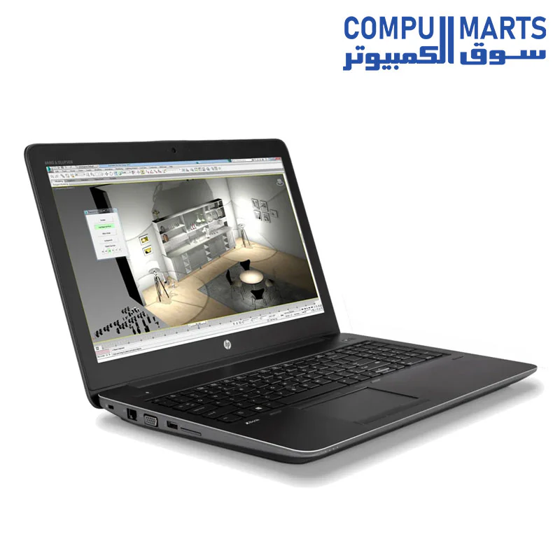 USED LAPTOP HP ZBook 15 G4 , Intel Xeon E3-1505M V6, NVIDIA Quadro M620 2GB GPU, 16GB, 512GB SSD 15.6 (1920×1080) FHD WIN 10 - Image 2
