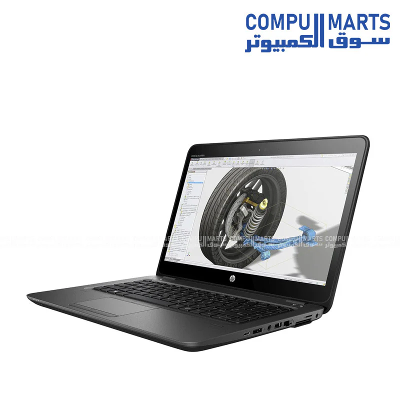 Used Laptop HP ZBook 15 G4 Mobile Workstation Intel Core i7-7820HQ -Ram16GB DDR4 - M.2 512GB SSD - GPU NVIDIA 4G M1200 - 15.6 Inch FHD - Image 2