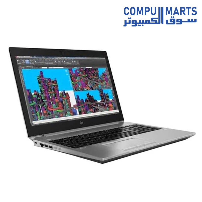 USED LAPTOP HP ZBook 15 G6 Mobile Workstation core i7-9850H RAM 32G SSD 512 M.2 NVME Intel UHD Graphics 630 128MB GPU NVIDIA QUADRO T2000 4G 15.6 FHD IPS WIN 11 - Image 2