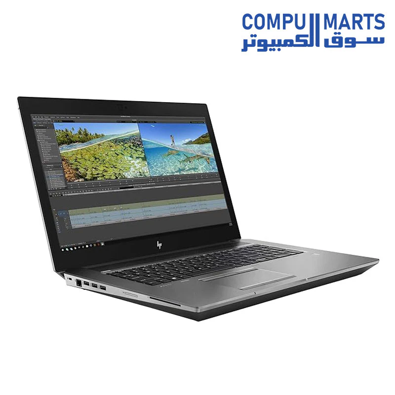 Used Laptop HP ZBook 17 G6 9850H Multi-Touch Workstation 17 Intel Core i7 16GB 512GB SSD NVIDIA Quadro RTX 3000 Windows 10 Pro - Image 2