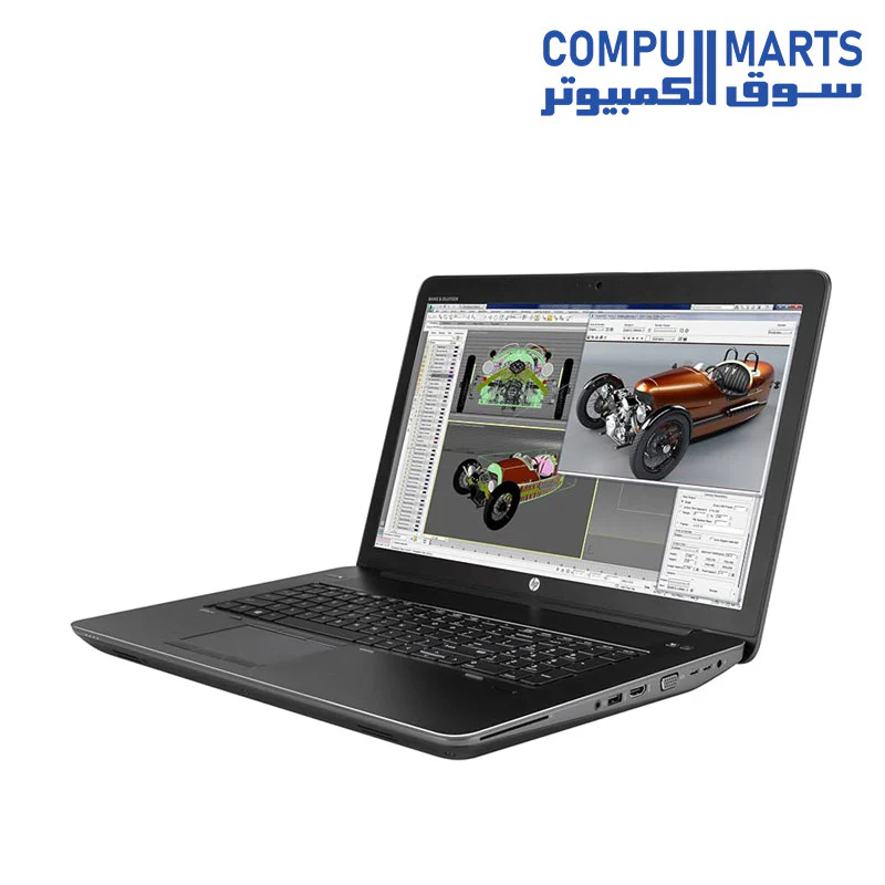 USED LAPTOP HP ZBOOK G3 17 I7-6700HQ RAM 16G SSD 512 GPU NVIDIA M2000 4G 17.3 FHD - Image 3