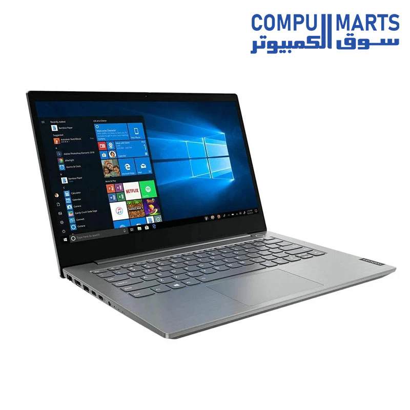USED LAPTOP Lenovo ThinkBook 14-IIL 20SL 14" Notebook FHD IPS - 1920 x 1080 - Core i5 i5-1035G1 - 8 GB RAM - 256 GB SSD - Mineral Gray  - AMD Redeon TM630 2GB - Image 4