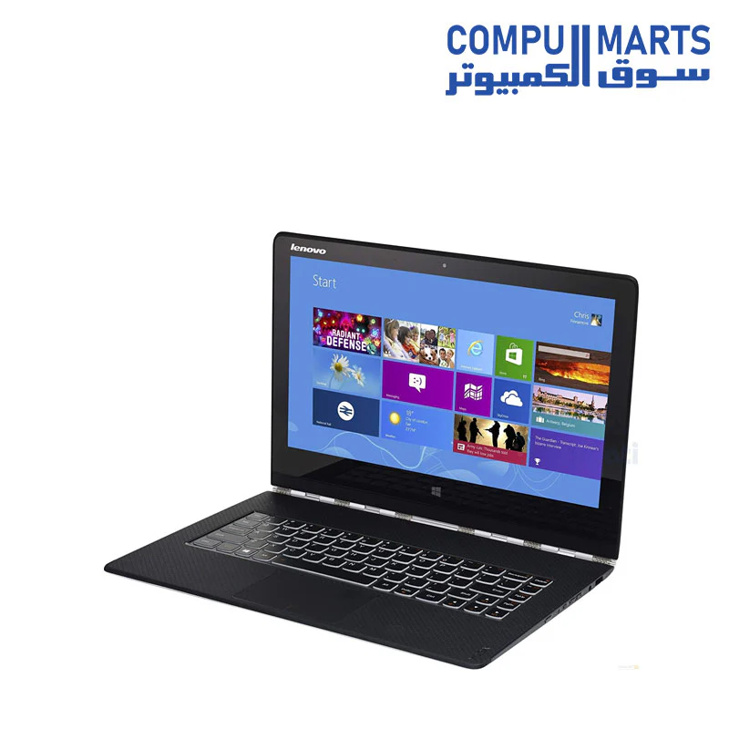 USED LAPTOP Lenovo Yoga 3 Pro - 13.3" QHD Convertible Ultrabook PC - Intel Core M-5Y71, 8GB RAM, 256GB SSD, Silver - Image 4