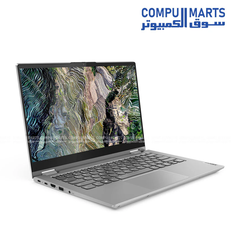 Used Lenovo ThinkBook 14s Yoga 2-in-1 Laptop – Intel Core i7-1165G7, 16GB RAM, 512GB SSD, Intel Iris Xe Graphics, 14" FHD Touchscreen, Windows 11 WITH PEN Fingerprint Reader,  Backlit Keyboard - Image 2