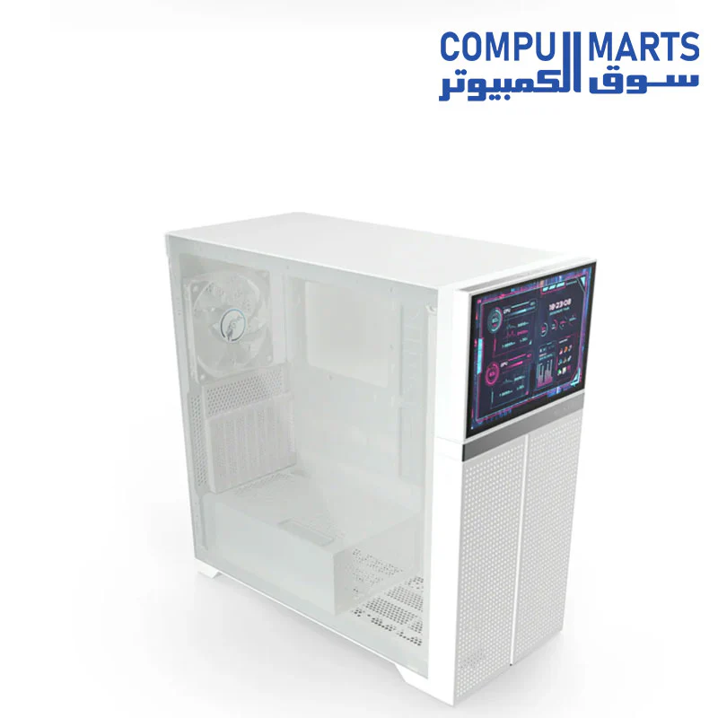 valkyrie VK-02 Mid Tower ATX PC Case with LCD Screen - Image 4