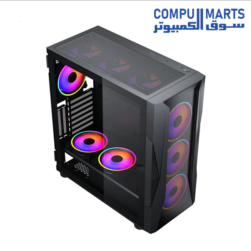XANDER Velox Black new case 4FAN ARGB Pre-installed - Image 3