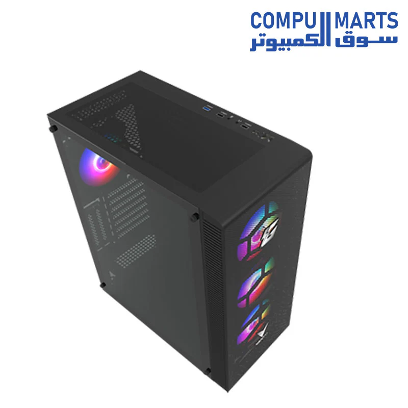 VENTO VG11A 4 FAN ARGB Case & PSU FSP 80+ - Image 3