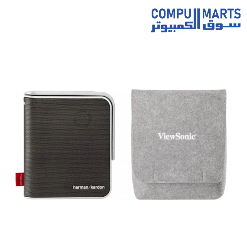 ViewSonic M1+G2 Smart LED Portable Projector with Harman Kardon Speakers - Image 9