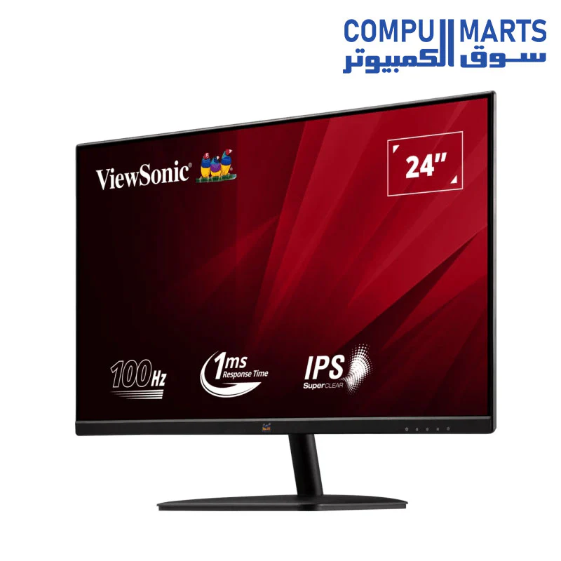 ViewSonic VA2432-H 24 1080p IPS 100Hz Monitor with Frameless Design - Image 2