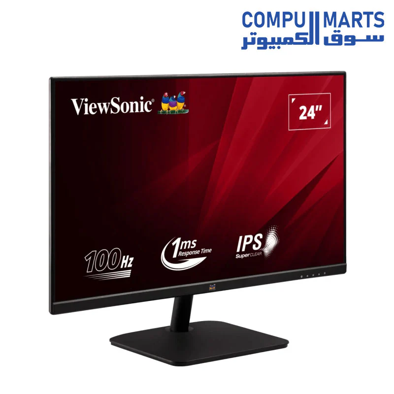 ViewSonic VA2432-H 24 1080p IPS 100Hz Monitor with Frameless Design - Image 3