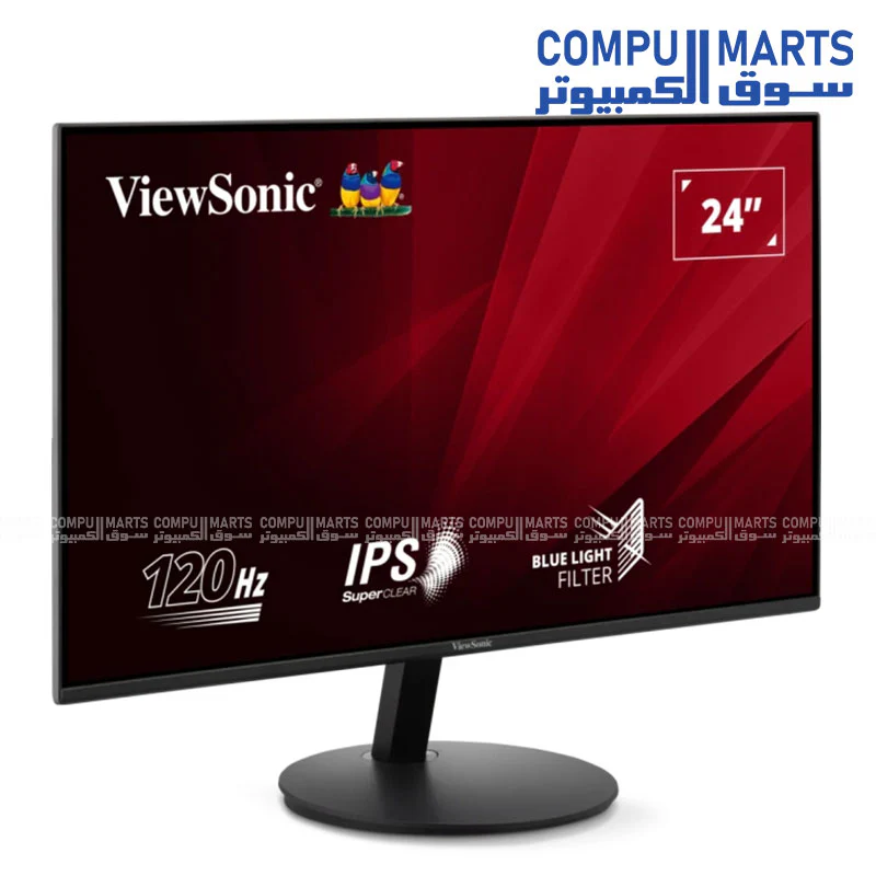 ViewSonic VA24E1-H 24” Full HD 120Hz Monitor with HDMI and VGA - Image 2