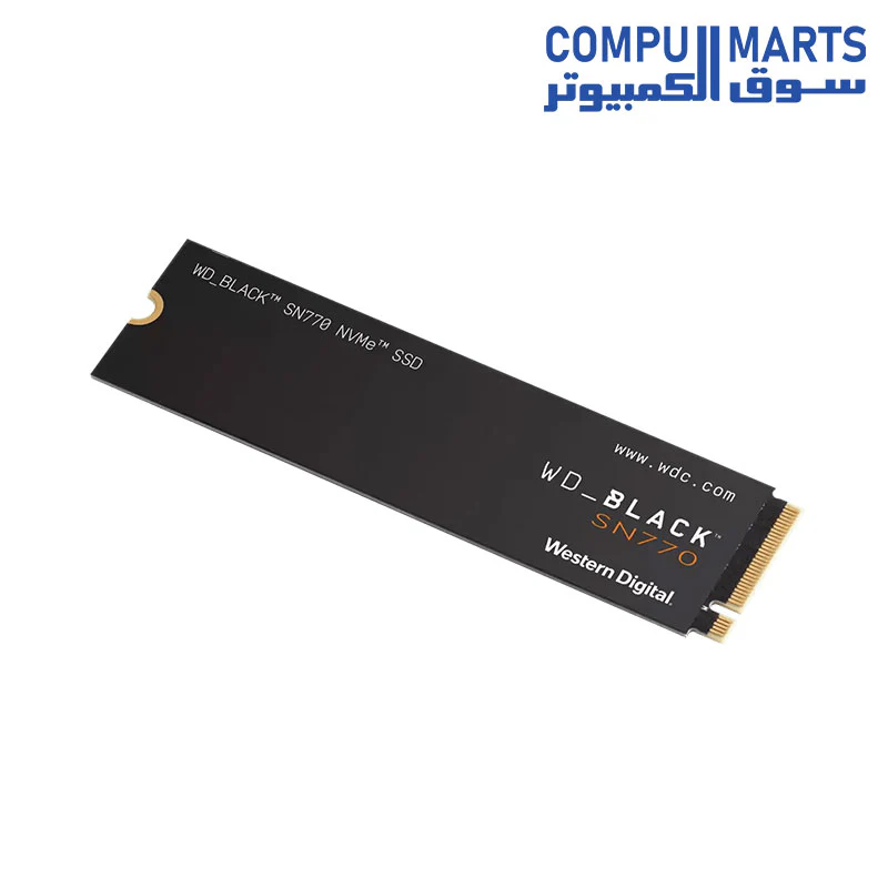 WD BLACK SN770 1TB PCIe Gen4 NVMe SSD, with up to 5,150 MB/s read speed - Image 3