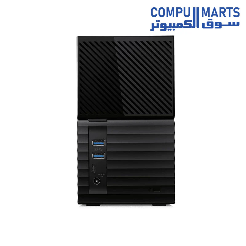 WD My Book Duo Desktop RAID External Hard Drive HDD, USB 3.1, With Password Protection and Auto Backup Software - Image 4